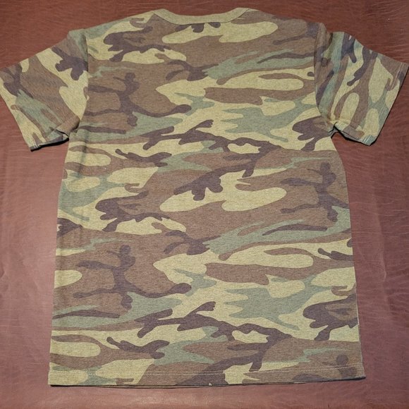 Vintage Queensryche Camouflage Logo "American Soldier" Concert T Shirt Womens XL - Picture 2 of 6